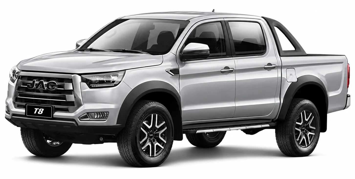 JAC T8 Pickup plata. Deshon Cia. Nicaragua.