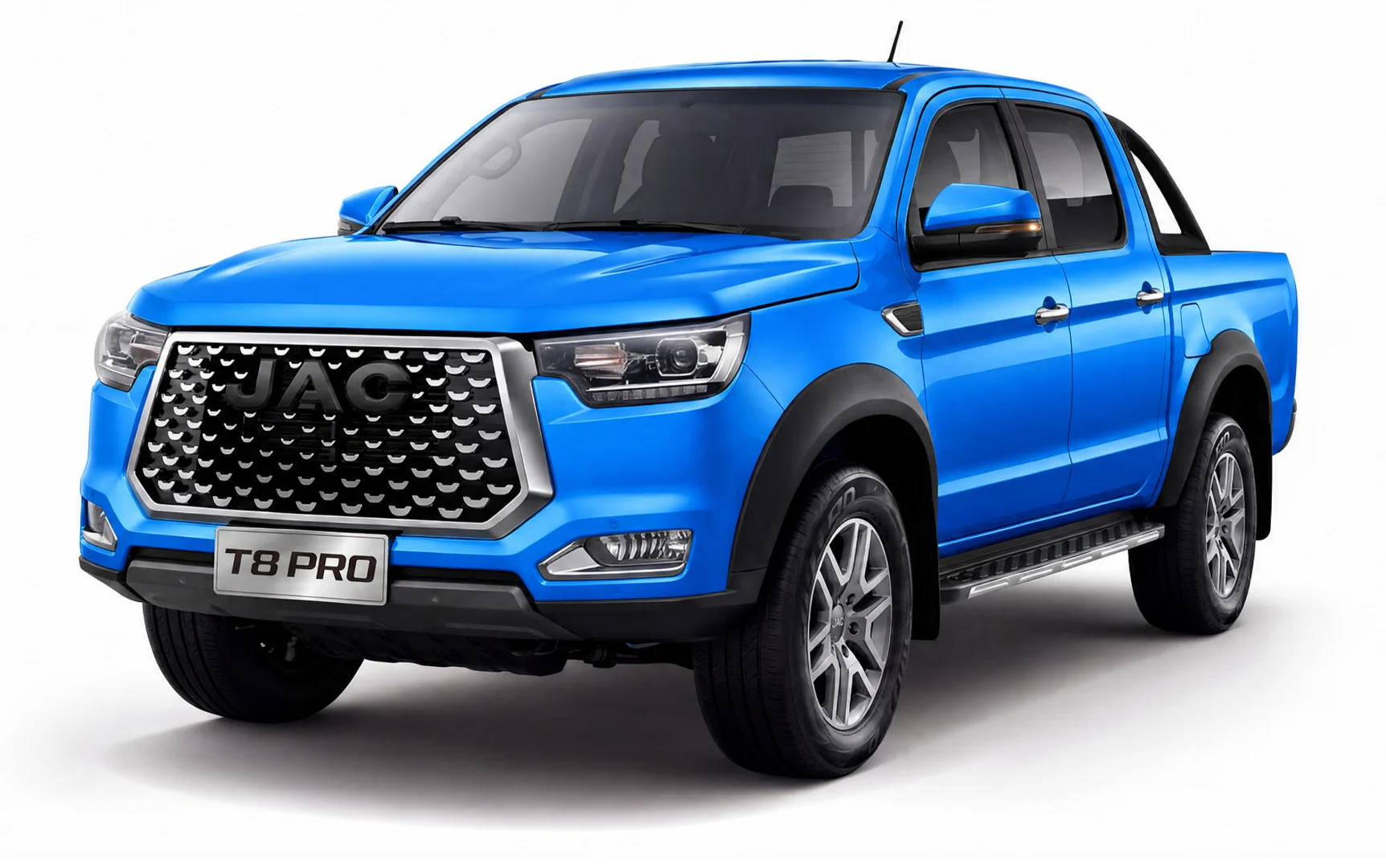 JAC T8 Pro - Azul eléctrico. Deshon Cia. JAC Motors Nicaragua.