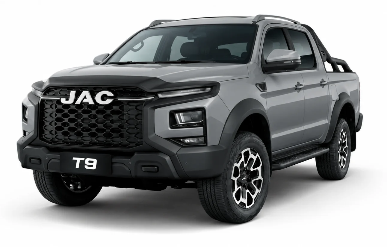 Pickup JAC T9 gris. Deshon Cia. Nicaragua