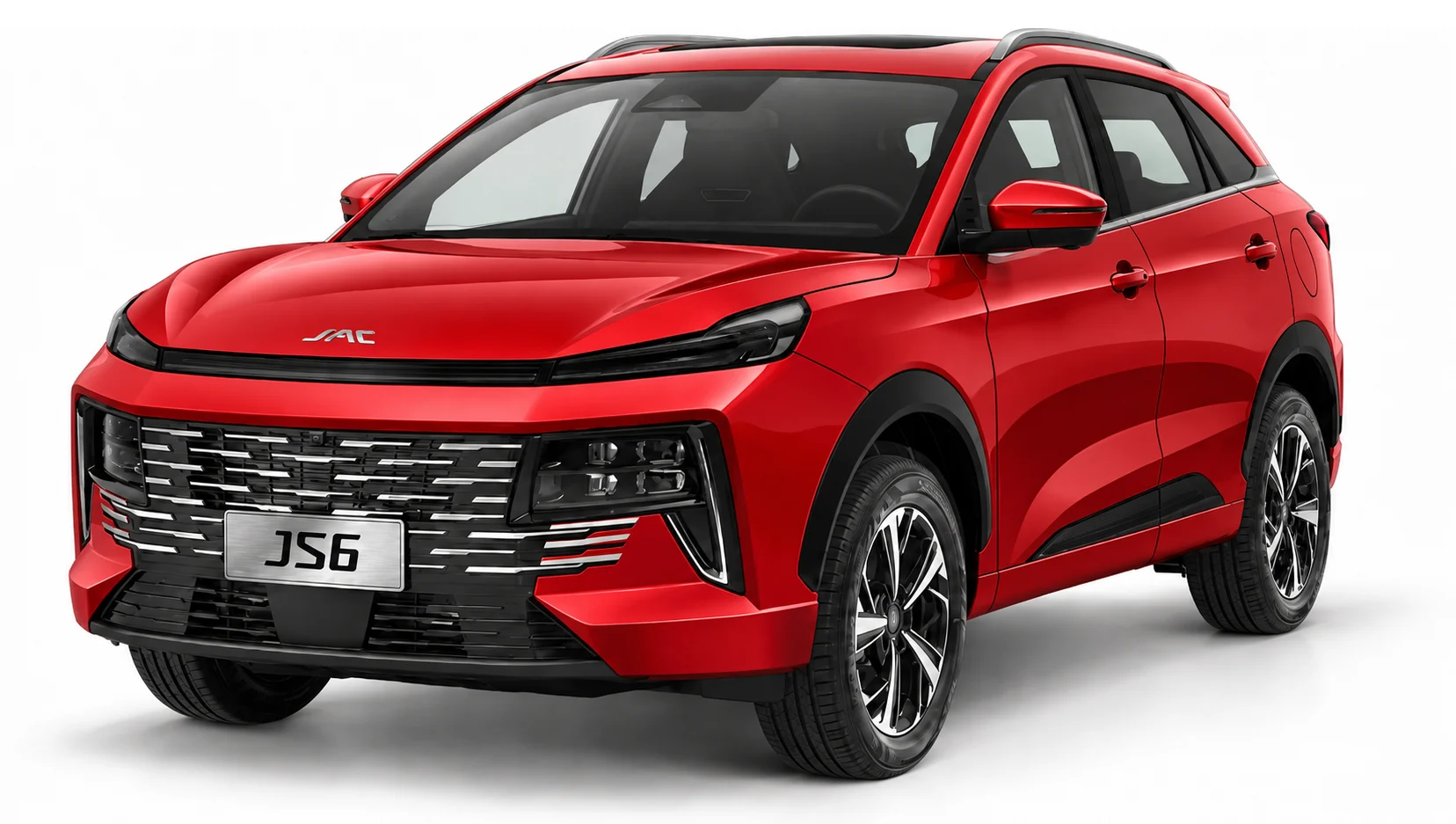 SUV JAC JS6 roja. Deshon Cia. Nicaragua.