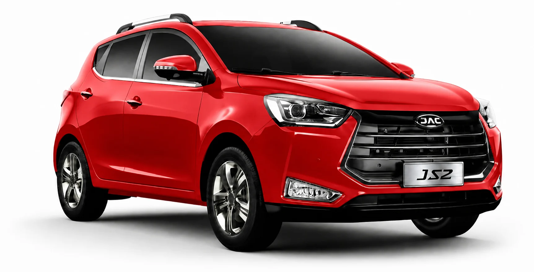 SUV JAC JS2 roja. Deshon Cia. JAC Motors Nicaragua.